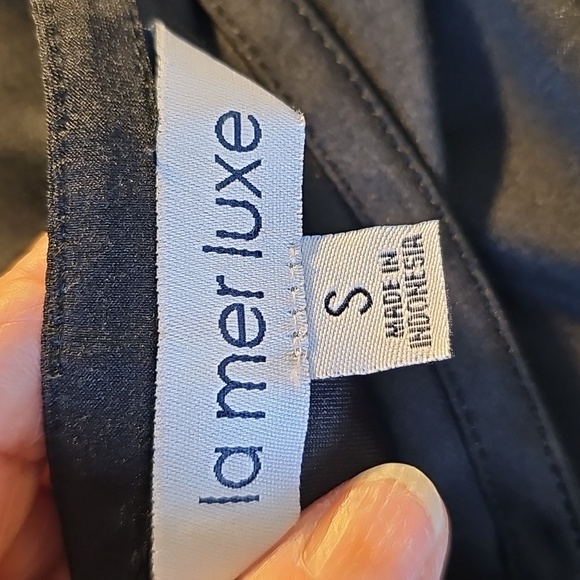 La Mer Luxe Black Sleeveless Women's Tank Top. Small But Runs Bigger‎ - Picture 5 of 8